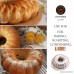 CHEFMADE 10-Inch Pumpkin-shaped Bundt Pan Non-stick Carbon Steel Banquet Cake Mold FDA Approved for Oven Baking (Champagne Gold) - B077BXYY9Q